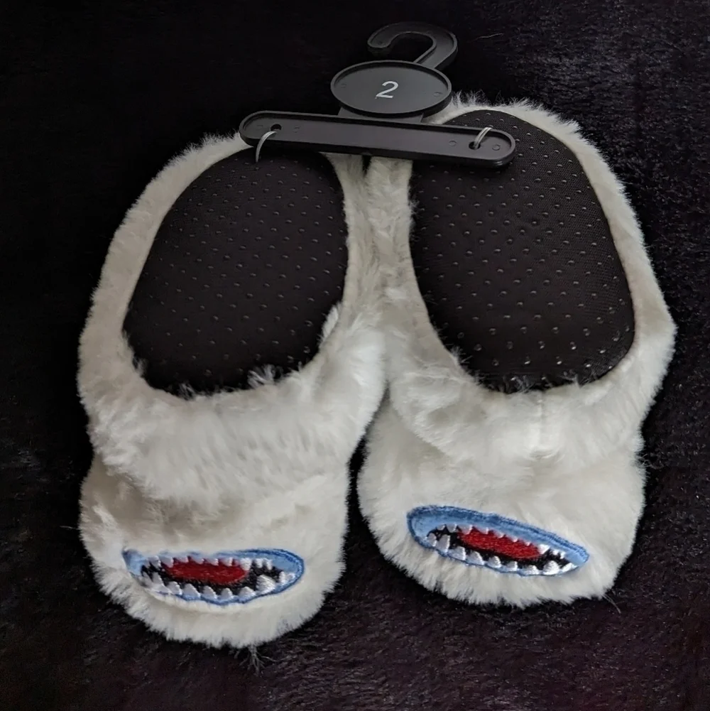 Kids Snowman Slippers